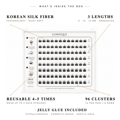 Lash Clusters