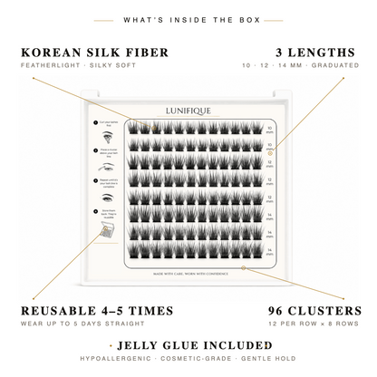 Lash Clusters